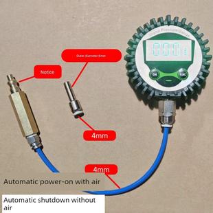 日发 星耀 红旗气压表(带2个头子) 喷气织机配件 纺织机械