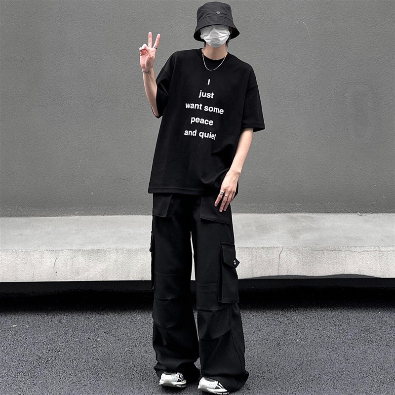 男装2025新款夏装套装男韩系短袖高级感夏装搭配夏天韩系牛仔裤男