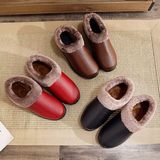 PU防水面妈妈鞋保暖靴劵后25.9元包邮