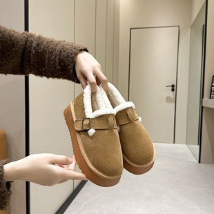 2025美拉德勃肯鞋网红时尚棉鞋