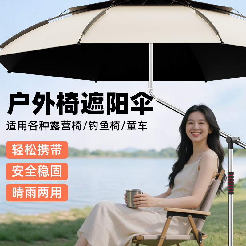 钓鱼伞大钓伞2025新款户外专用雨伞新型防雨防晒太阳露营遮阳伞