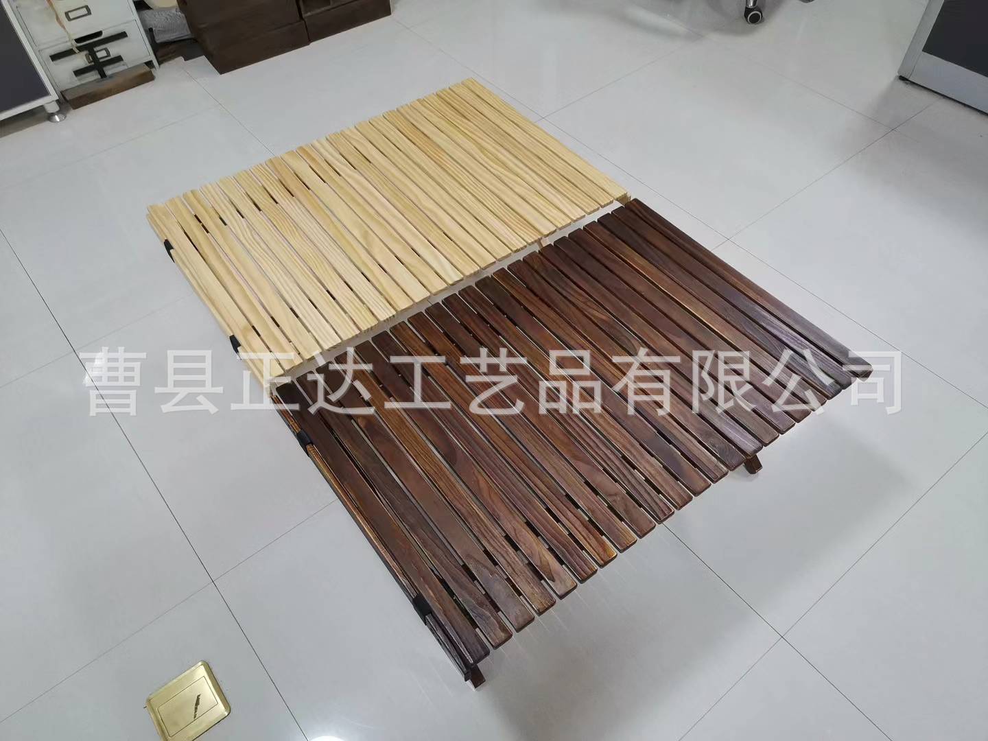 松木折叠桌 蛋卷桌 户外野餐桌 亚马逊热销 实木家用简易餐桌
