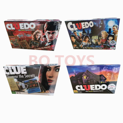 跨境英文多人桌游 思维破案推理版图游戏卡牌 大棋盘玩具侦探游戏