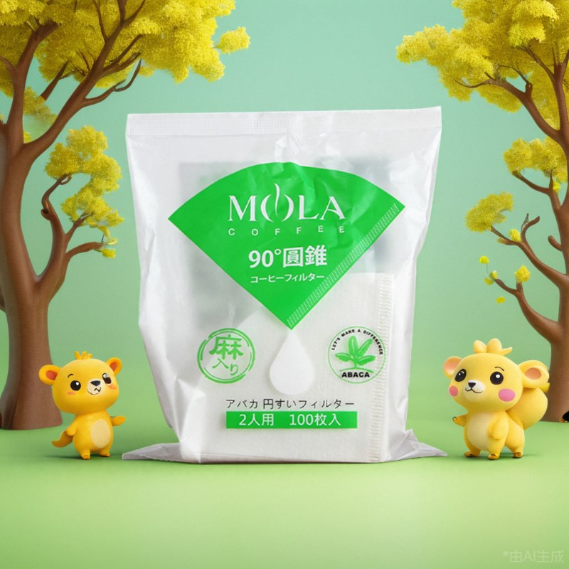 MOLA咖啡滤纸三洋 v60手冲滴漏式滤杯滤纸聪明杯过滤纸手冲滤纸