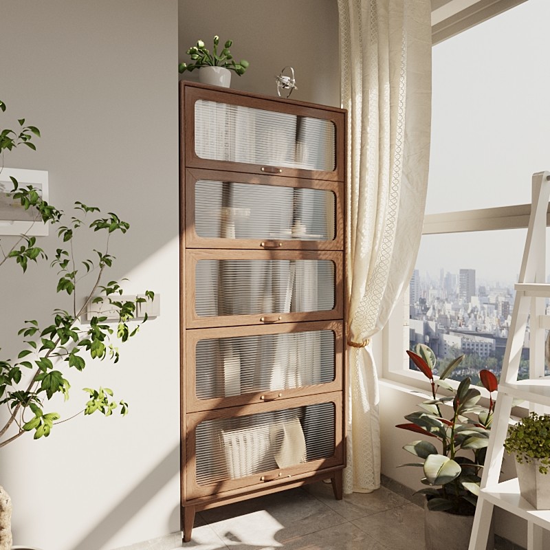 实木斗柜卧室简约现代五斗柜房间置物柜收纳柜客厅靠墙储物柜书柜