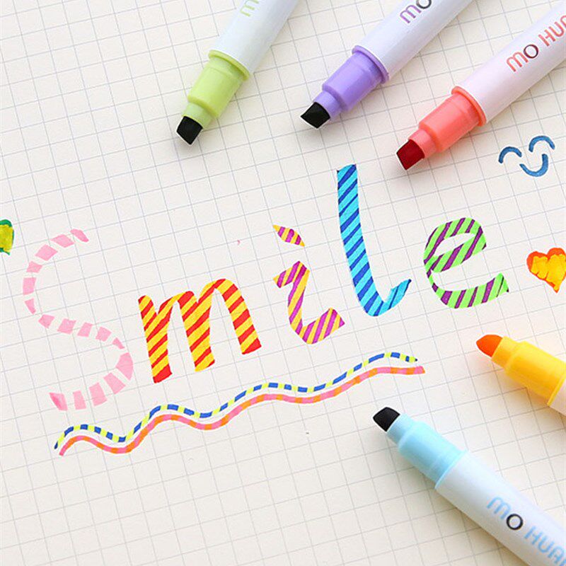 魔幻变色笔荧光标记笔学生儿童双头两色记号笔贺卡专用笔渐变彩色,文具电教/文化用品/商务用品,荧光笔,淘宝优惠券,粉丝福利购,淘宝优惠卷