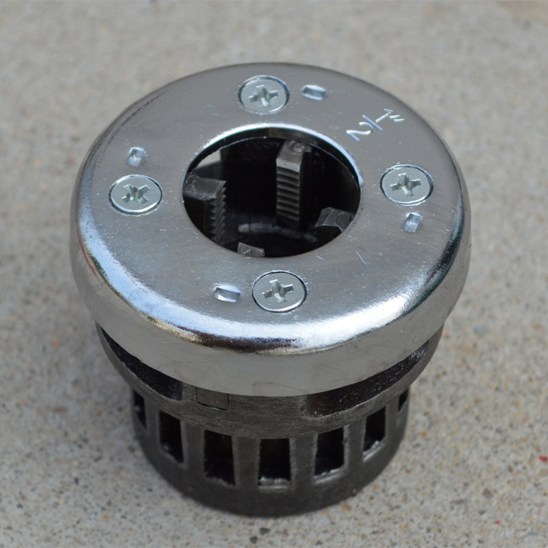 沪工 吉力单支手动套丝机攻丝铰牙螺纹镀锌管绞板头4分6分1寸板牙,五金/工具,电动套丝机,淘宝优惠券,粉丝福利购,淘宝优惠卷