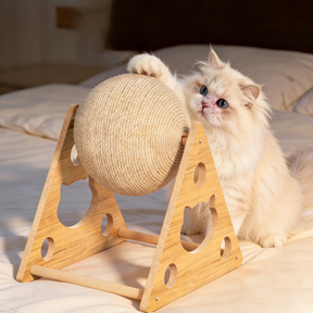 宠物猫咪自嗨神器猫咪解闷猫抓板立式麻绳一体宠物用品猫咪玩具