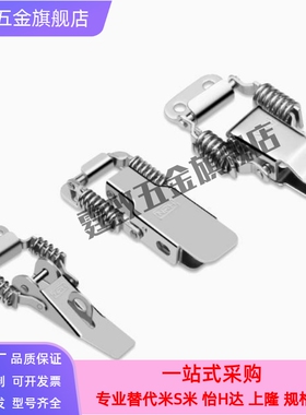 304不锈钢搭扣弹簧箱扣 HFQ16/HFQ21/HFQ22-18/22/24/28/44/56/66