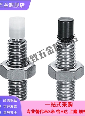 TDA51-M4/5/6-L10/15/20/25/30/35/40/45/5060圆柱头挡块止动螺钉