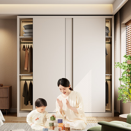 兔宝宝儿童衣柜家用卧室母婴级