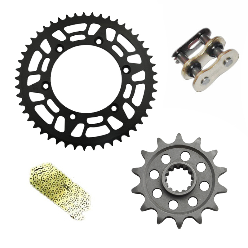 大眼/DRZ/DR/RM/RMX//250/350/400 前后大齿 小齿 链齿轮520链条