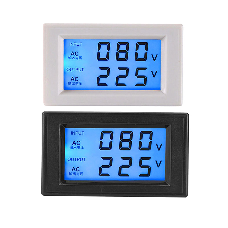 数显双显交流电压表 ac80-500v电压测量表头液晶数字显示D85-2020