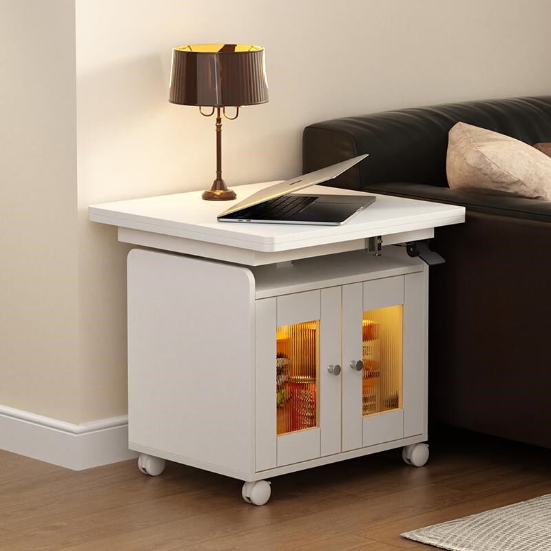 可移动茶几餐桌两用小户型家用免安装升降折叠茶几客厅沙发边茶台