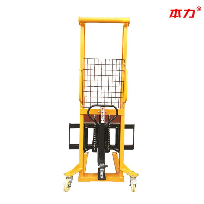 【堆高车】嘉兴手动堆高车液压升高车装卸车叉车2吨手动