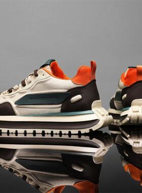 浦田品牌男鞋2025新款秋季潮牌高级感阿甘运动鞋男士休闲老爹潮鞋