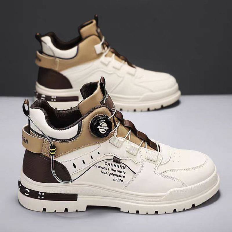 老爹男鞋冬季2025运动防滑耐磨增高青少年厚底休闲鞋子加绒马丁靴,流行男鞋,时尚休闲鞋,淘宝优惠券,粉丝福利购,淘宝优惠卷