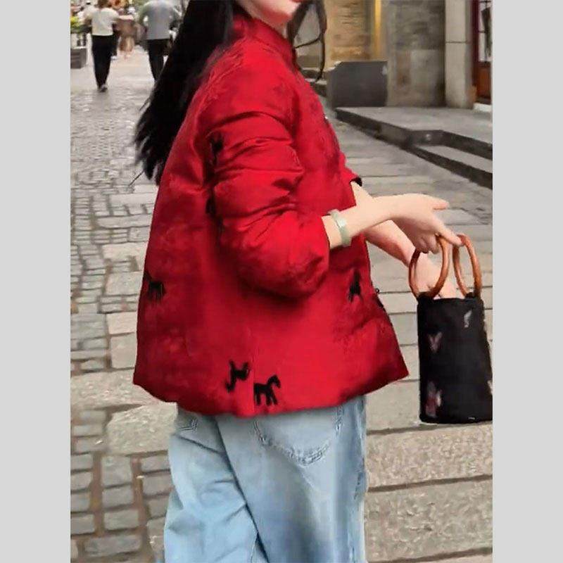 高级感新中式国风外套2026年冬季新款今年流行爆款复古唐装上衣女,女装/女士精品,常规大码外套,淘宝优惠券,粉丝福利购,淘宝优惠卷