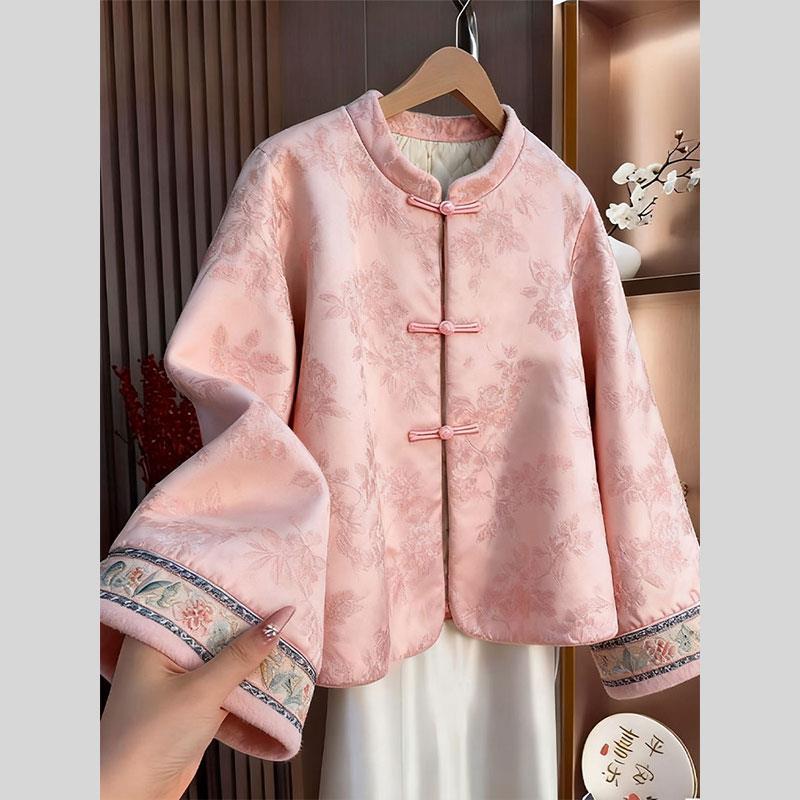 新中式国风巨好看的初冬外套