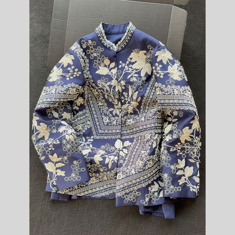 新中式女装国风外套2025复古上衣