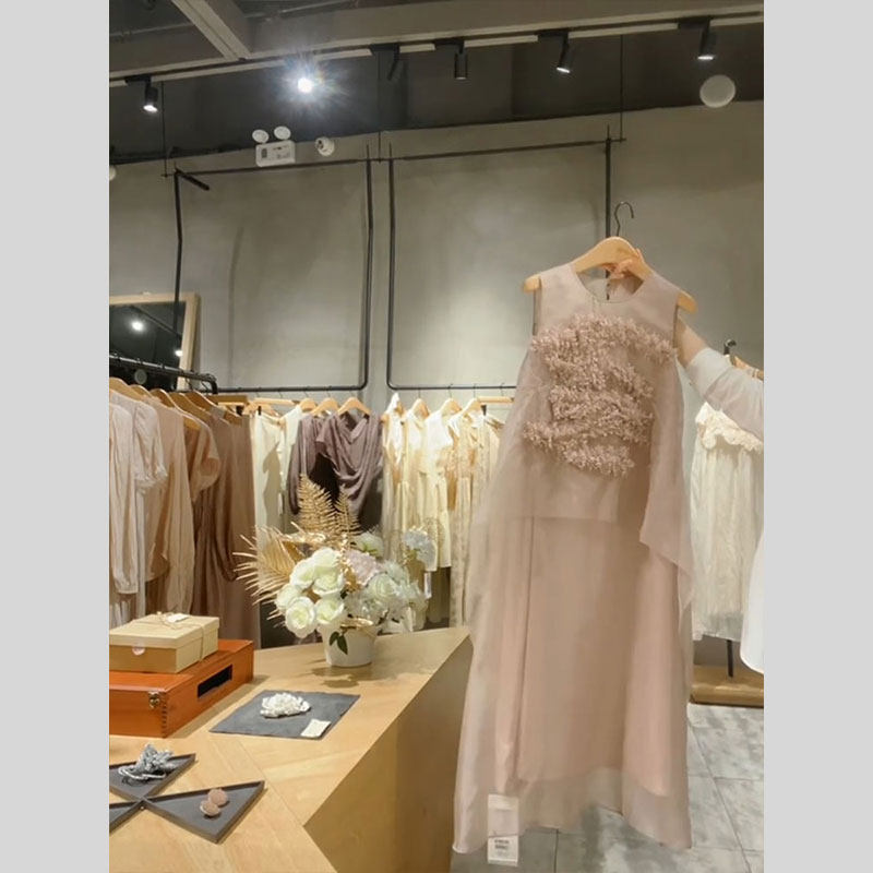 独特漂亮绝美气质高级感连衣裙