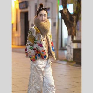 复古唐装 高级感新中式 今年流行爆款 新款 棉服 国风外套女2025年冬季