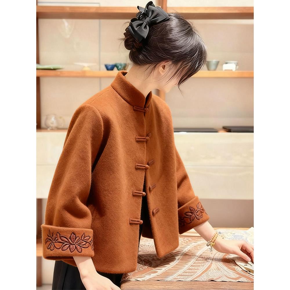 新中式女装国风2025款复古上衣