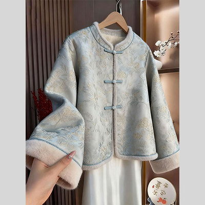 新中式国风好看外套复古超火上衣