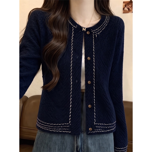 2026年新款端庄小香风外套女