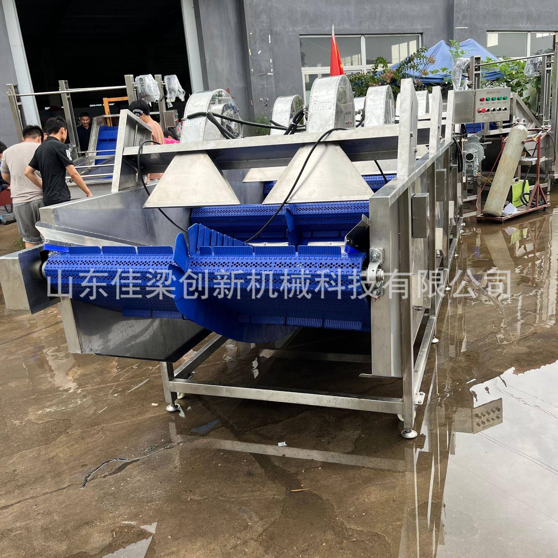 供应食品包装袋风干机全自动翻转式风干机软包装强流风干机