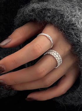 蕾丝戒指法式宫廷风镂空女款