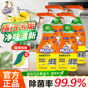 威猛先生厨房重油污净去油污烟强力顽固油污渍清洁剂重油神器除垢