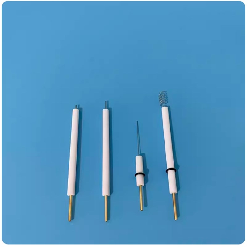 实验室0.5*37mm铂丝电极 铂对电极辅助电极 铂丝环 铂U柱 纯度99.