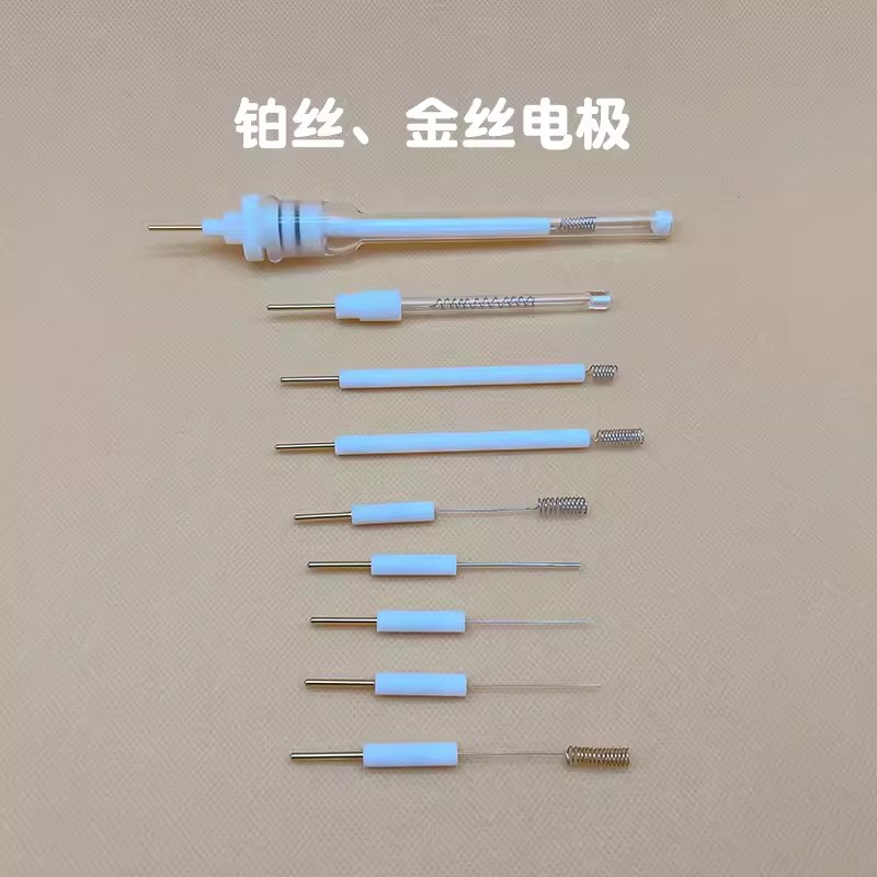 铂丝环电极 弹簧金o丝辅助电极 盐桥弹簧铂丝对电极 可定制