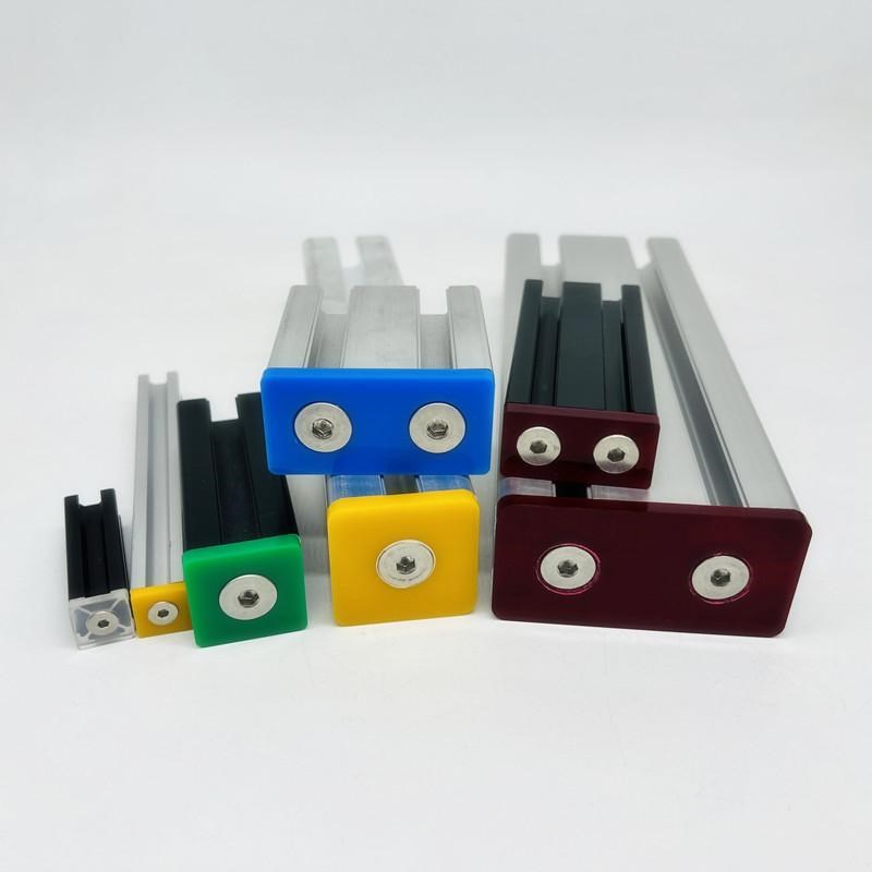 型材欧标端盖e堵头151520203030404030604080端面盖板亚克力板盖