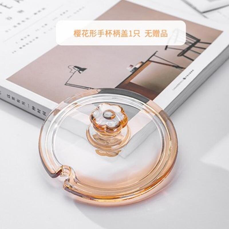牛奶杯琥珀色早餐杯高颜值大容量图片