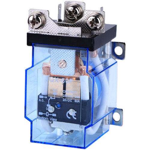 银触点JQX-60F80Ao大功率继电器大电流12V220V24V稳压器58F-40F63