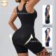 欧美大码 女托胸外贸塑身衣 宽肩连体塑身衣收腹提臀束腰平角裤
