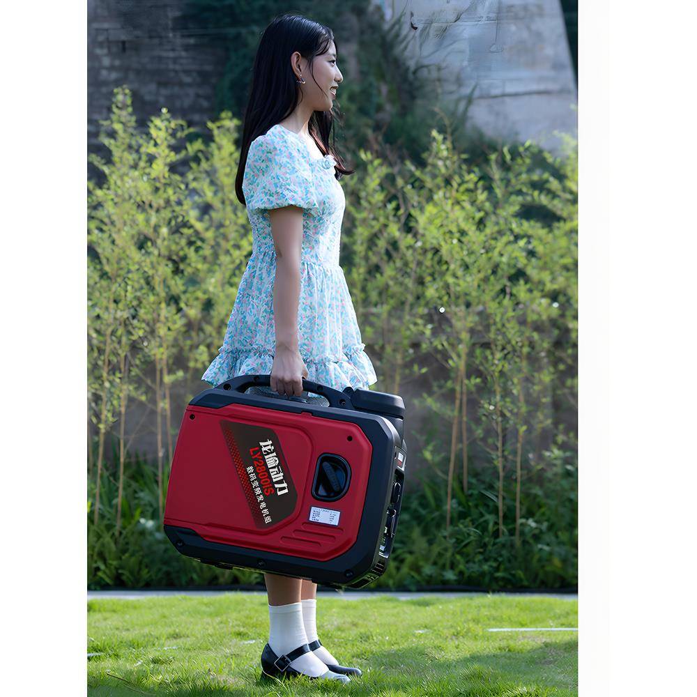 龙瑜汽油发电机220V静音汽油发电机遥控启动低噪便携户外应急发电