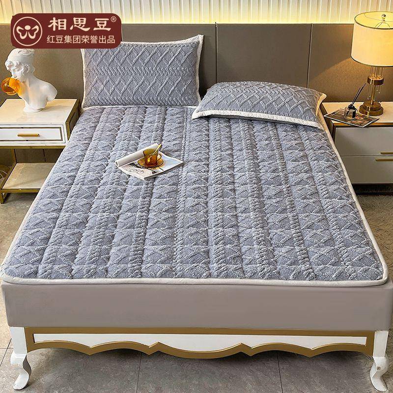 家用塔芙绒床垫子保暖卧室防滑床褥软垫被宿舍学生单人可折叠