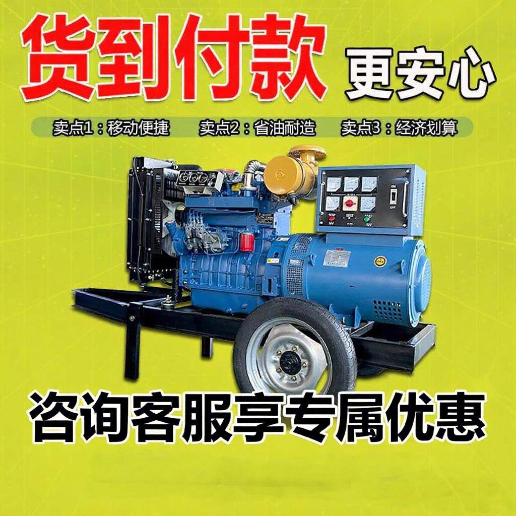 发电机组380V柴油三相30/50/100/150/200/300/400500千瓦静音自动