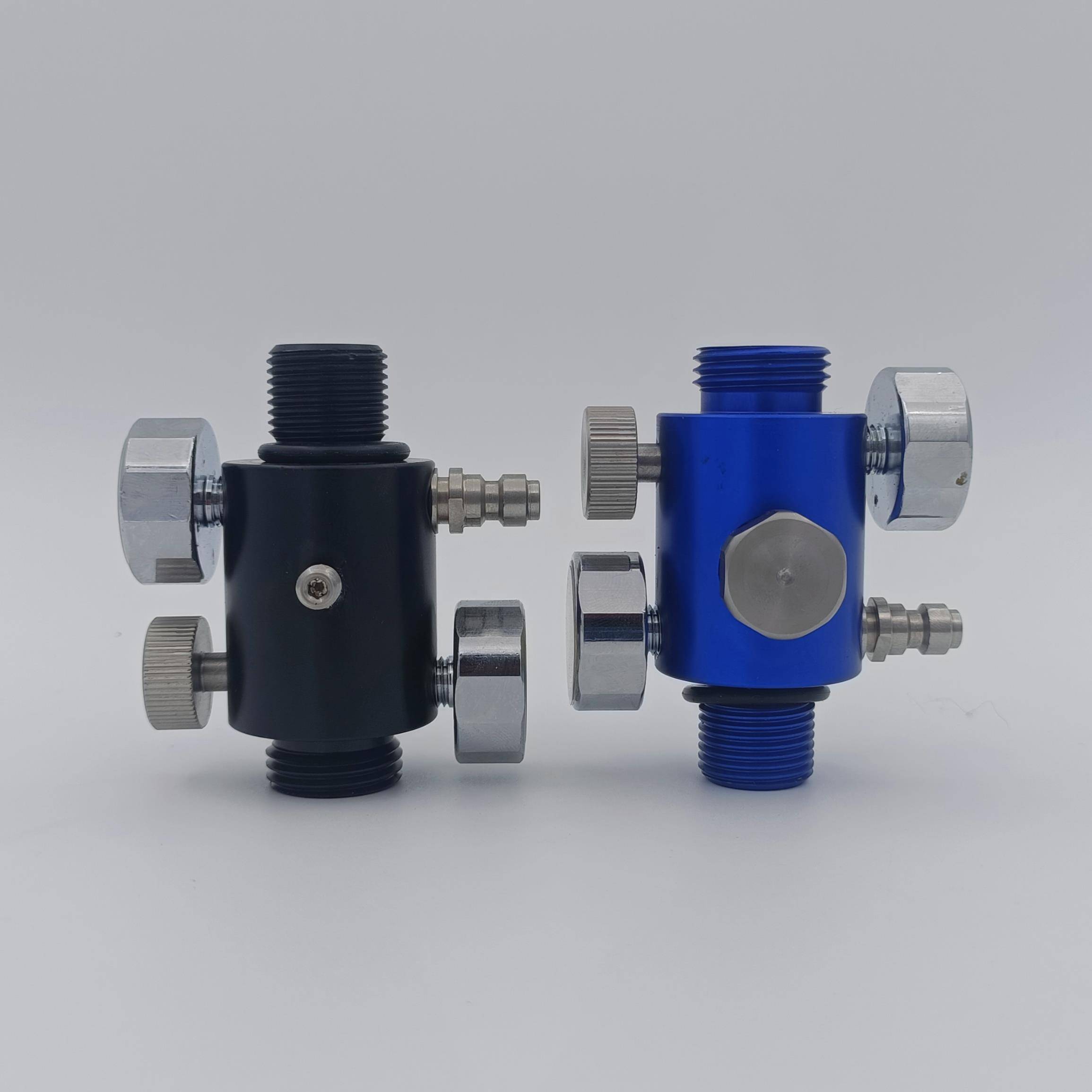 自制恒压阀集成合金鱼缸阀不锈钢芯快速排气恒压维护阀30Mpa高压