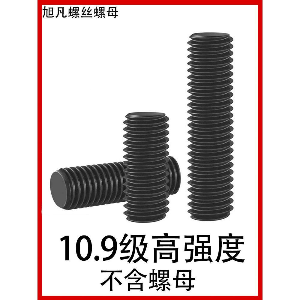 全螺纹螺柱HG20634法兰管用全牙双头螺栓10.9级通丝螺杆螺丝M8M30