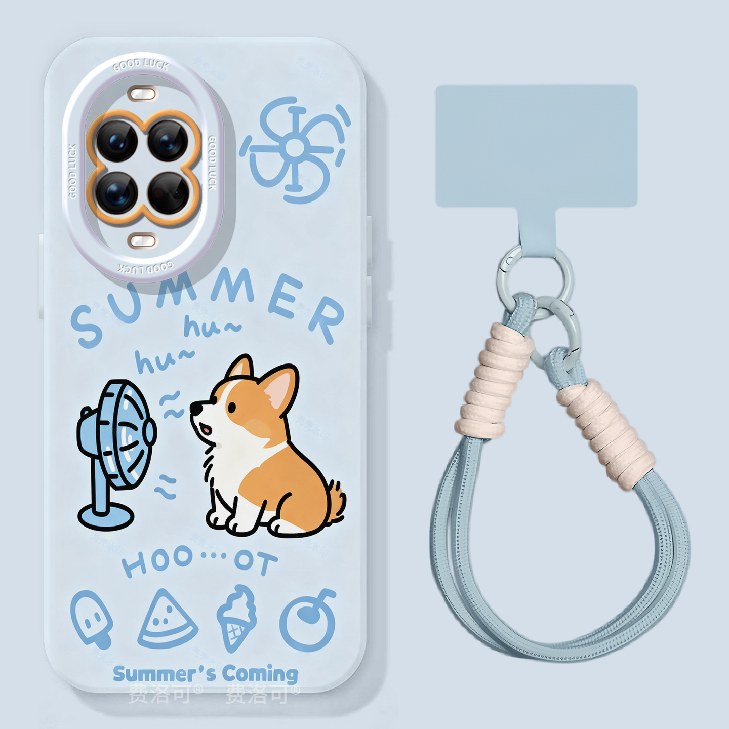 风扇小狗适用华为nova14手机壳nova13pro套nova12新款11硅胶7se保护10全包nove8高级novo9活力版5外壳ultra