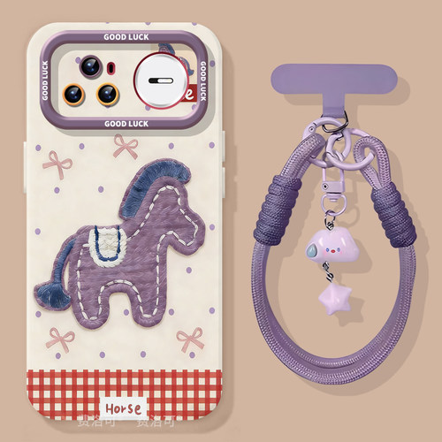 刺绣小狗适用华为nova15手机壳15pro套nova14新年新款11活力版9se硅胶13小众10高级nove8i女novo7可爱12ultra