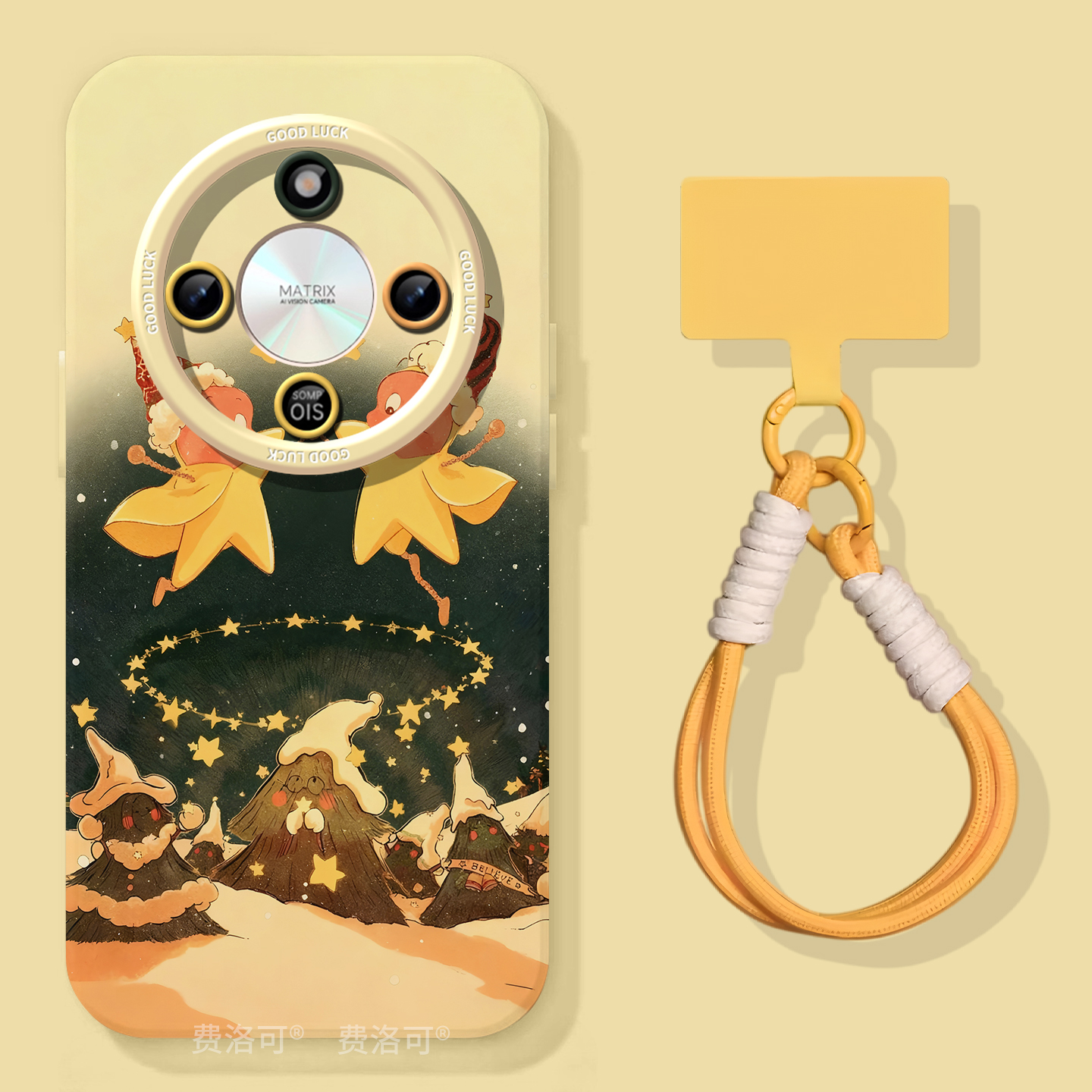 星星人适用荣耀X70手机壳X60竞速版X50pro套x5o叉x30液态硅胶保护honor华为全包x20se高级x40镜头i圣诞趣味