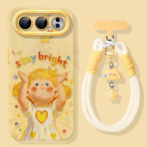 发光女孩适用荣耀500手机壳新款300华为荣耀400pro系列200圣诞100马年honor保护60套honor新年70全包90专用