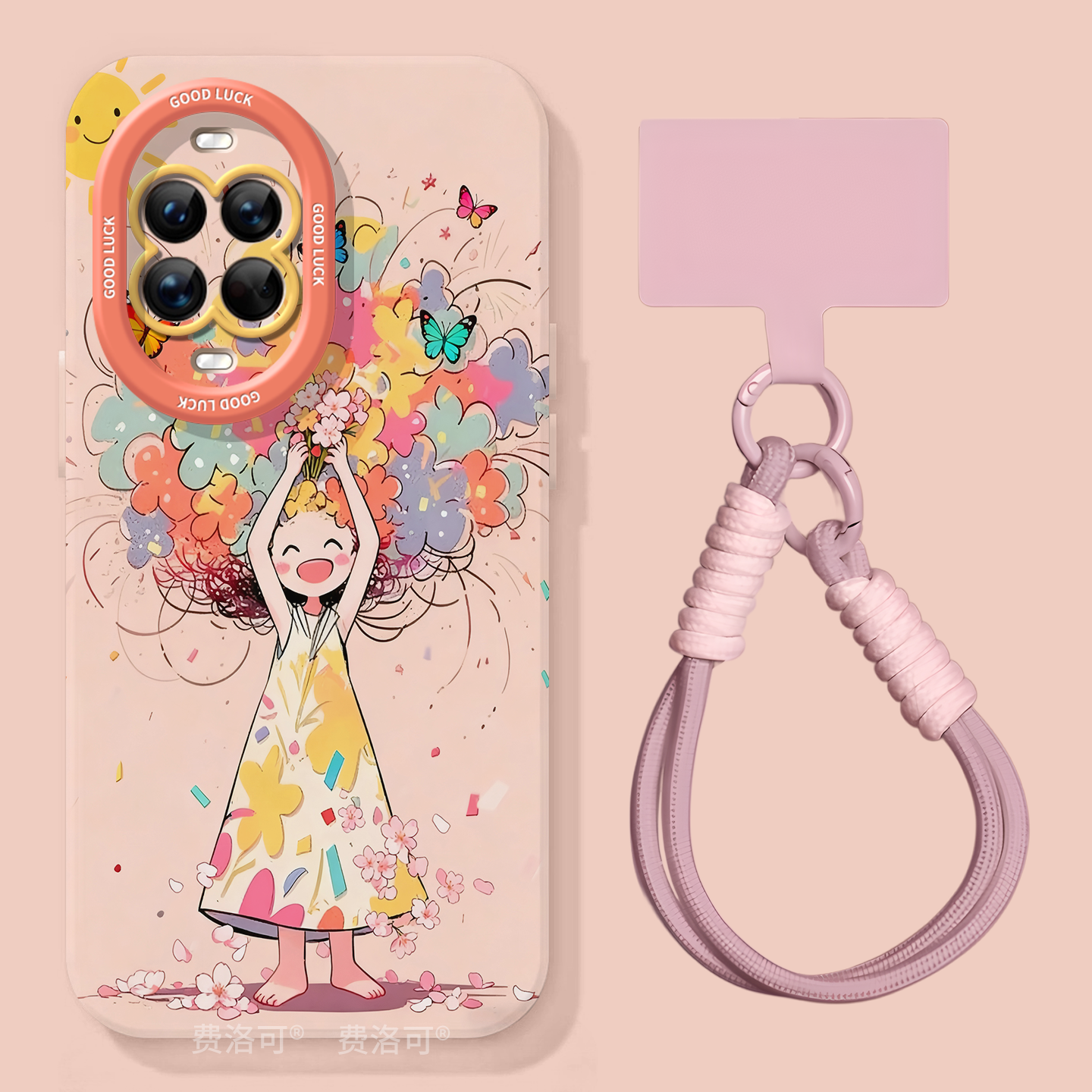 花朵女孩适用华为nova14手机壳nova13pro套nova12新款11硅胶7se保护10全包nove8高级novo9活力版5外壳ultra