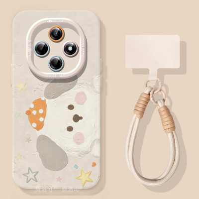 油画小狗适用oppoa6pro手机壳2025新款A6B保护套A5软硅胶a97超火a95全包opop镜头a93小众高级a92s女款a91防摔