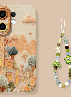 卡通小童话屋适用vivos30手机壳s20pro新款s18绝美s19硅胶s17超火vivo镜头s16e女vivi高端s15por高级感s12